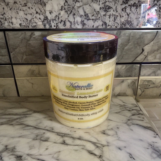 Coconut Lemongrass Emulsified Body Butter