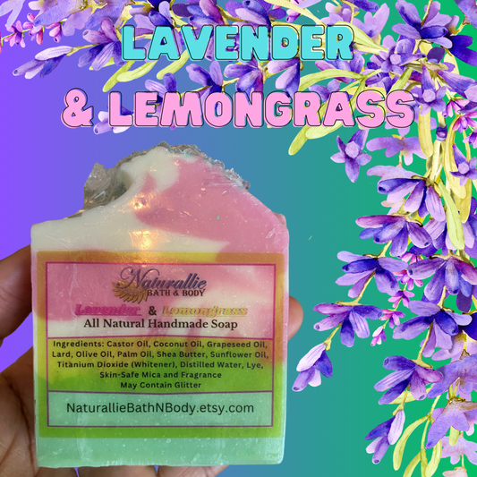 Lavender and Lemongrass Bar Soap