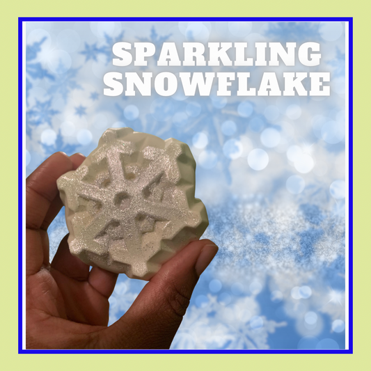 Sparkling Snowflake Bar Soaps