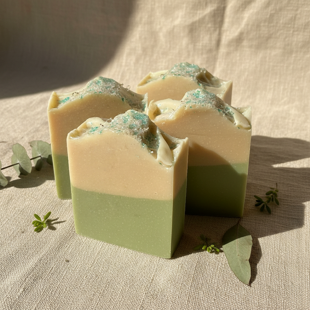 Coconut Lemongrass Soap - Group
