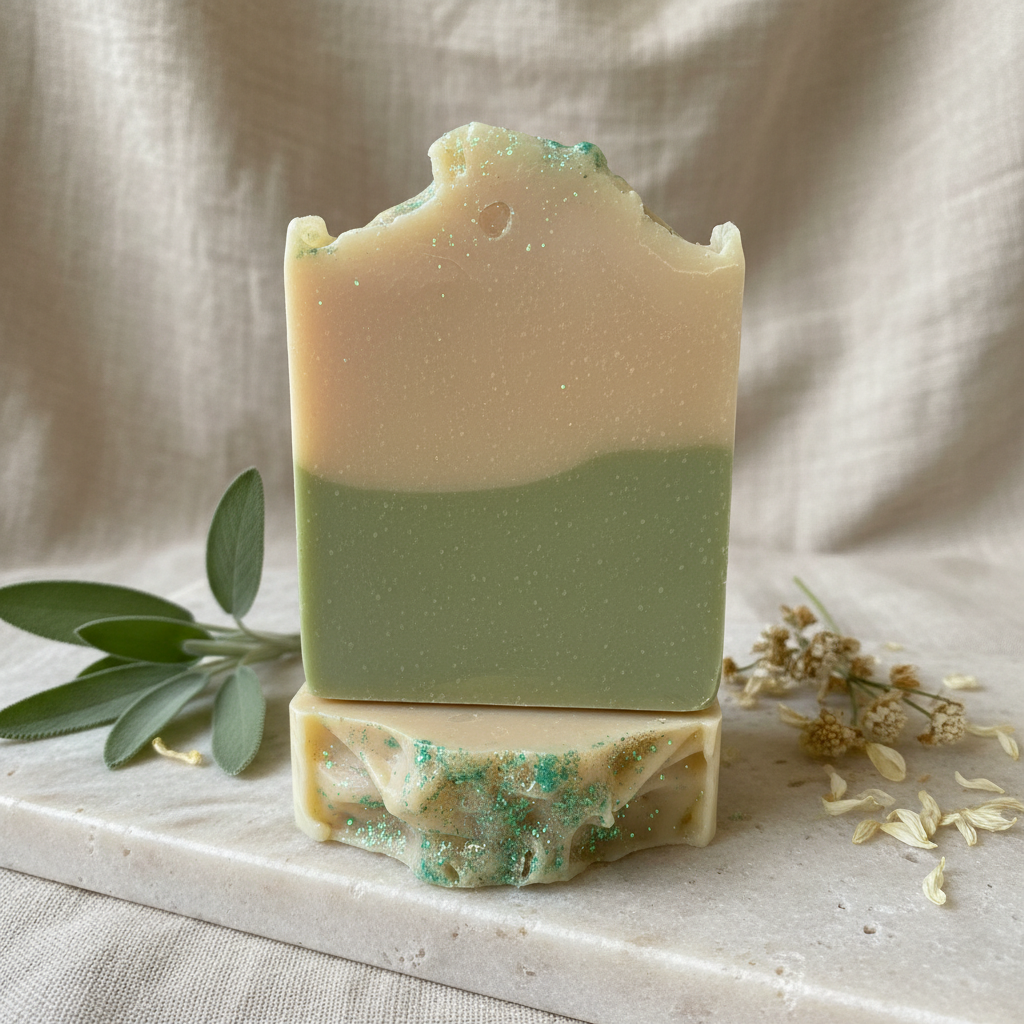 Coconut Lemongrass Soap - Stacked