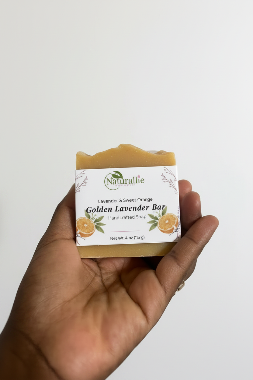 Golden Lavender Bar - Cleaned Up