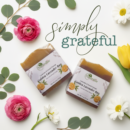 Golden Lavender Bar - Simply Grateful Style
