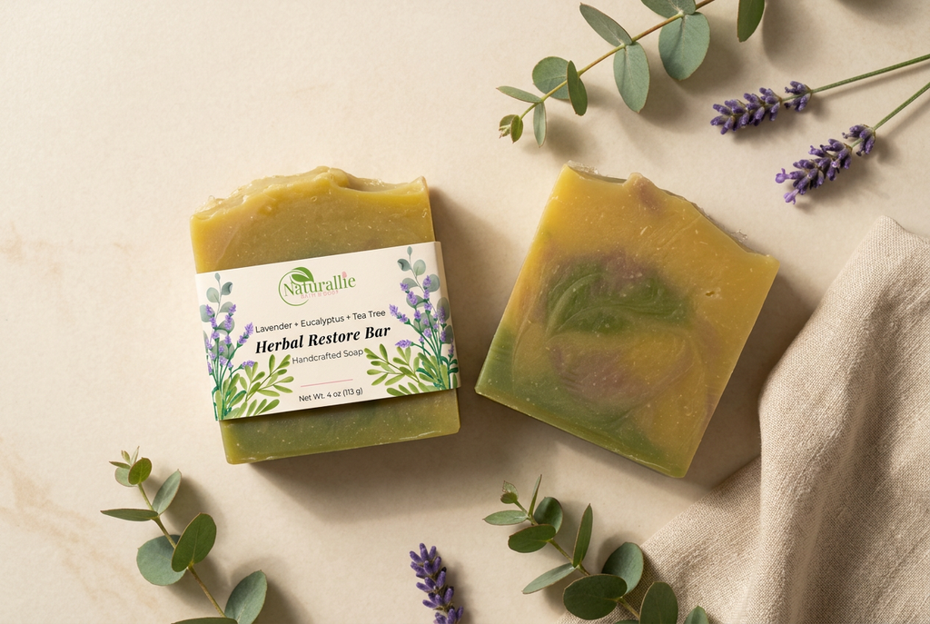 Herbal Restore Bar overhead spa image