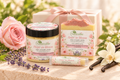Hope in Bloom gift set with a cream gift box