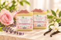 Hope in Bloom soap photo styled to match the listing