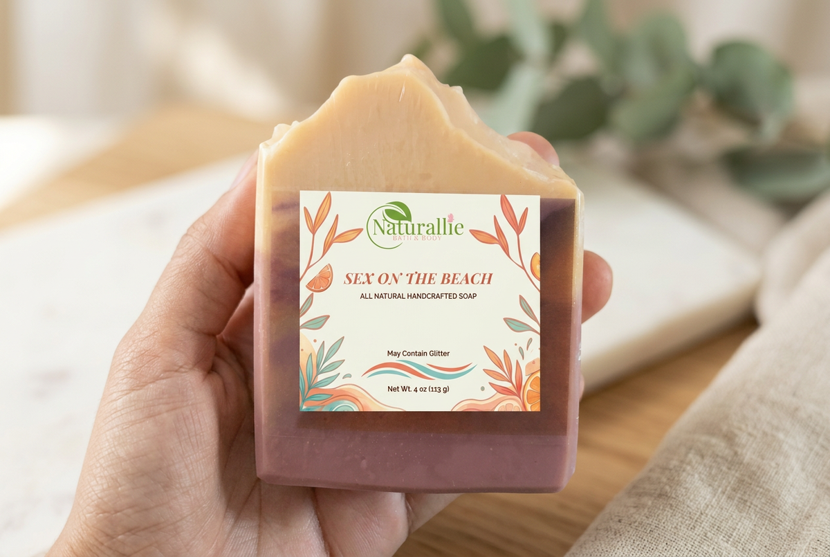 Sex on the Beach Handmade Soap Bar | 4 oz
