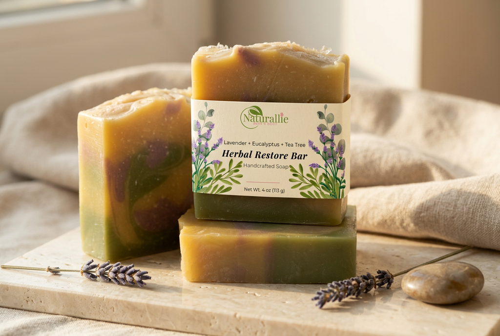 Herbal Restore Handmade Soap Bar