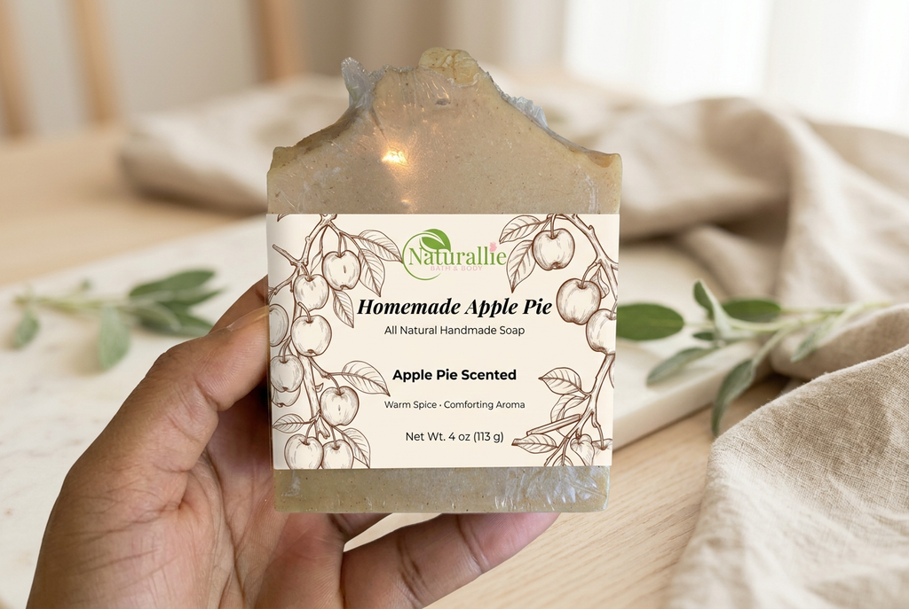 Homemade Apple Pie Handmade Soap Bar | 4 oz