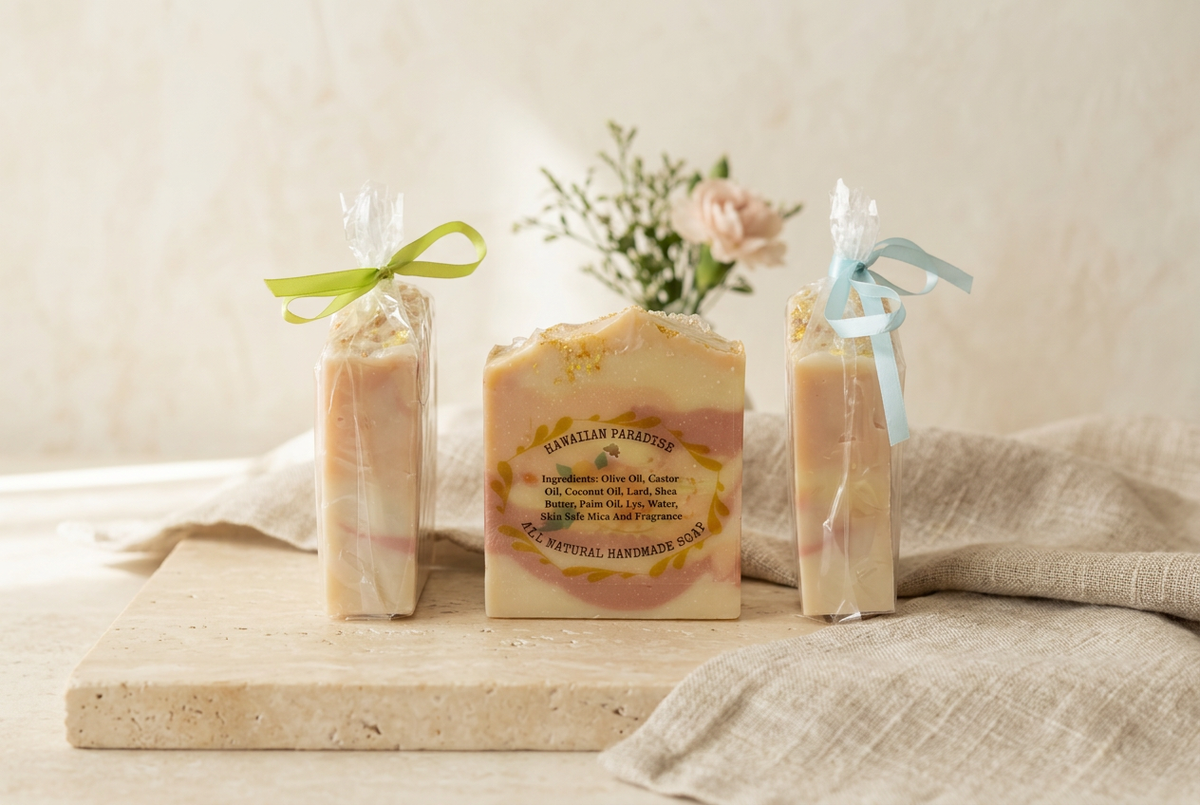 Hawaiian Paradise Handmade Soap Bar