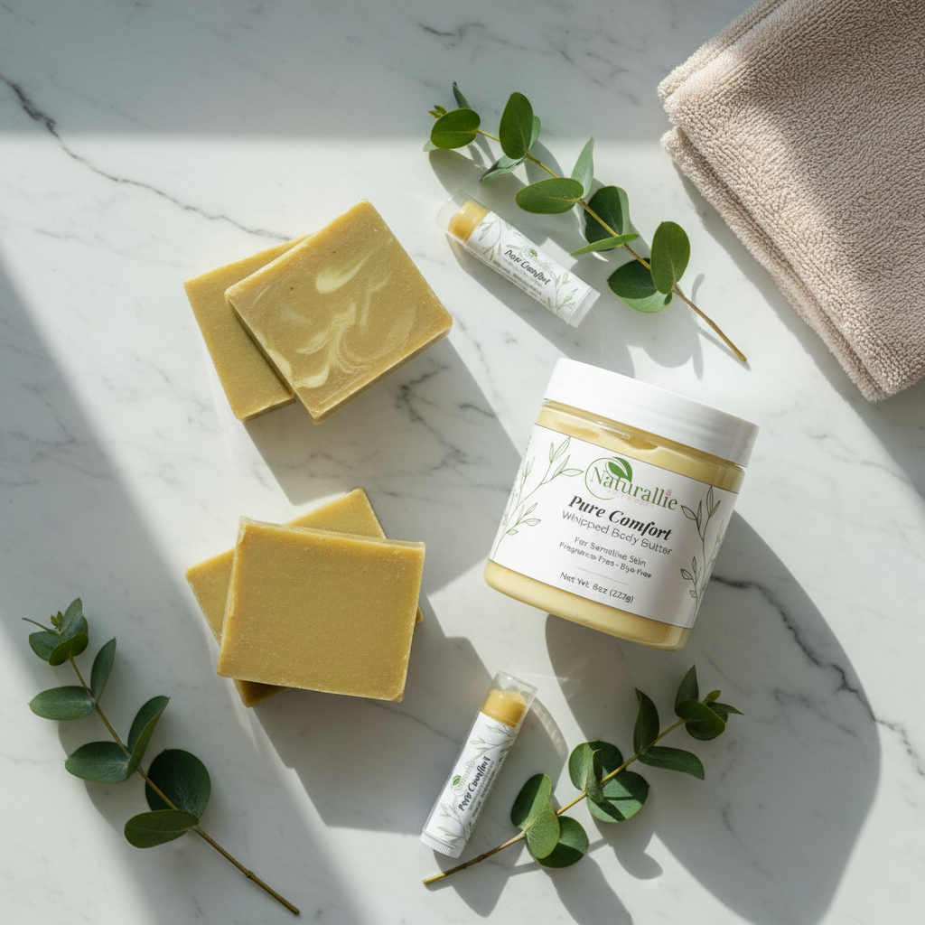 Pure Comfort Set - Flat Lay